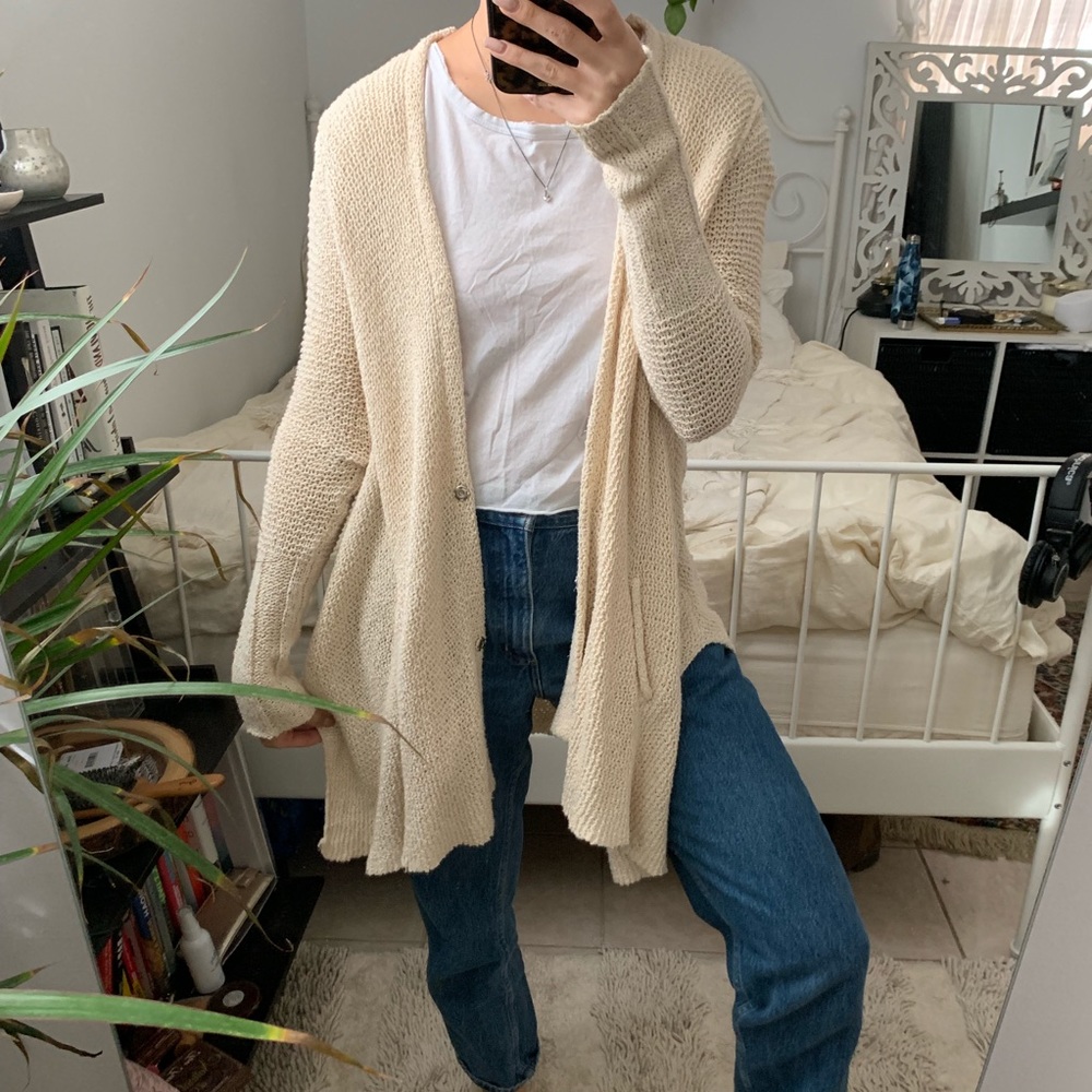 Free People Sweater Cardigan